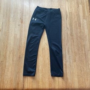 Under armor kids black leggings